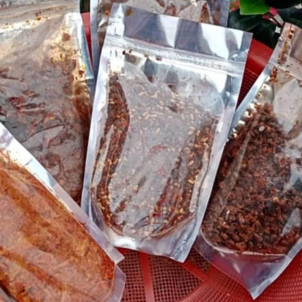 Meat and Naga Dal Pickle