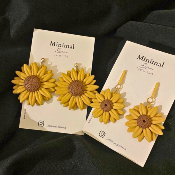Sunflower Earrings