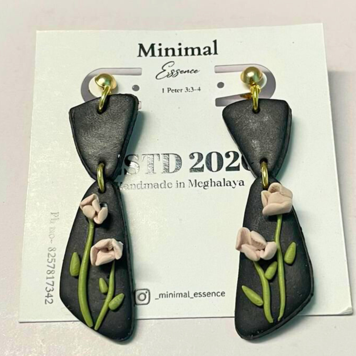 Floral Detail Earrings